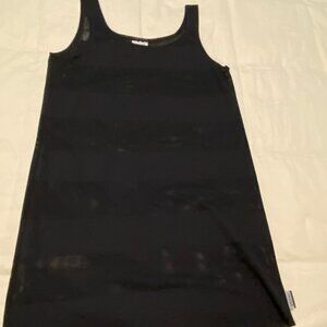 Vintage Black Speedo Swinsuit Cover UP Size S
